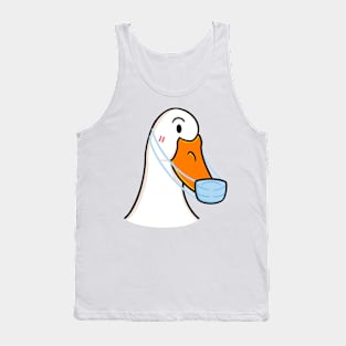 Duck Mask Funny Tank Top